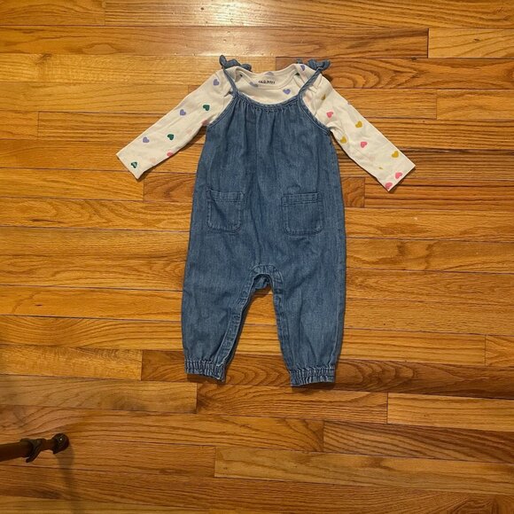 Girls 18 Month Overalls 4-Piece Lot - Picture 2 of 11